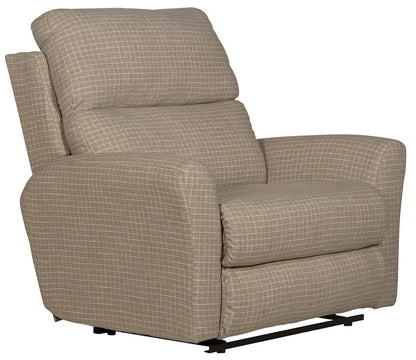 Catnapper - Justine Lay Flat Extra Wide Recliner in Sandstone - 38807215926 veiw 1