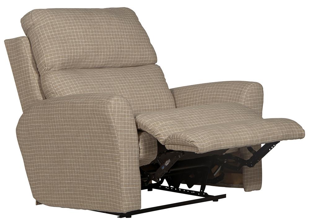 Catnapper - Justine Lay Flat Extra Wide Recliner in Sandstone - 38807215926 veiw 2