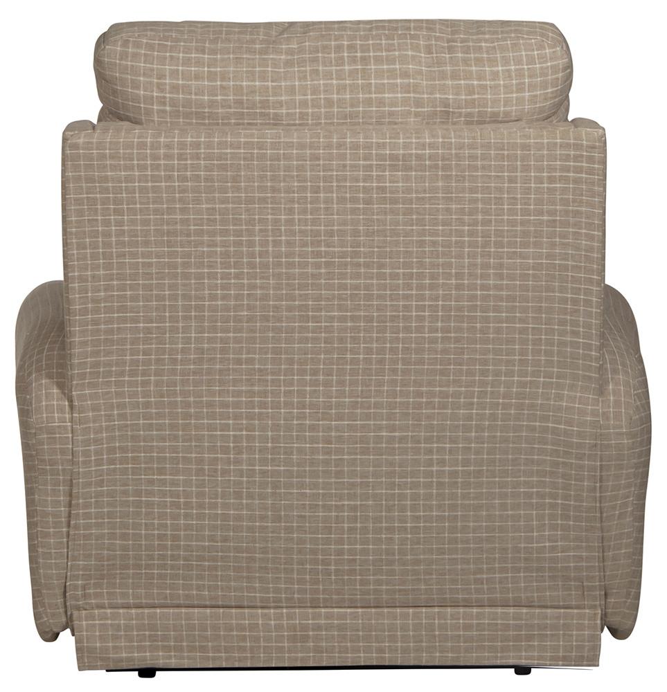 Catnapper - Justine Lay Flat Extra Wide Recliner in Sandstone - 38807215926 veiw 3