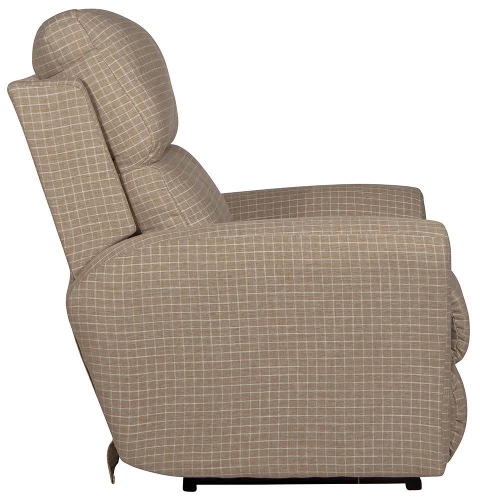 Catnapper - Justine Lay Flat Extra Wide Recliner in Sandstone - 38807215926 veiw 5