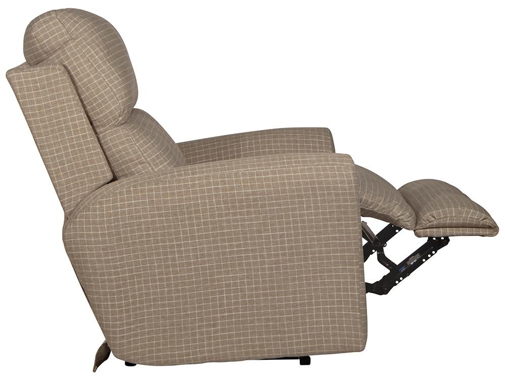 Catnapper - Justine Lay Flat Extra Wide Recliner in Sandstone - 38807215926 veiw 6