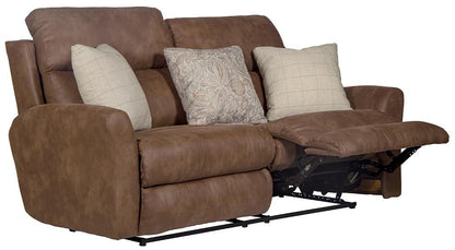 Catnapper - Justine Lay Flat Reclining Loveseat in Burlap/Wheat - 3882181119172826 veiw 2