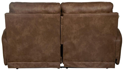 Catnapper - Justine Lay Flat Reclining Loveseat in Burlap/Wheat - 3882181119172826 veiw 4