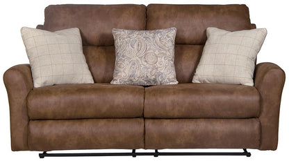 Catnapper - Justine Lay Flat Reclining Loveseat in Burlap/Wheat - 3882181119172826 veiw 5