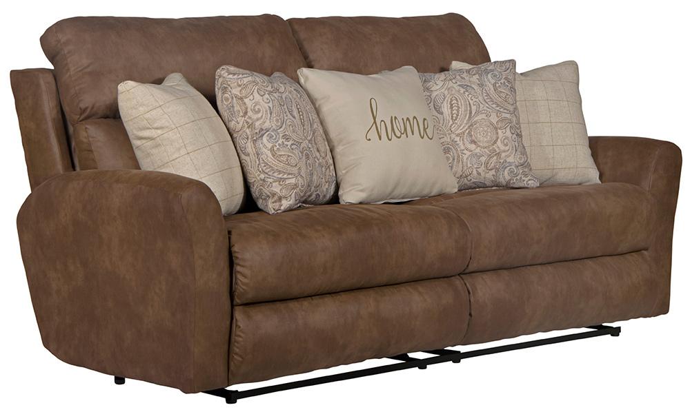 Catnapper - Justine Lay Flat Reclining Sofa in Burlap/Wheat - 3881181119172826 veiw 1