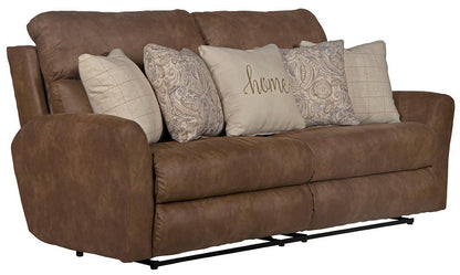 Catnapper - Justine Lay Flat Reclining Sofa in Burlap/Wheat - 3881181119172826 veiw 1