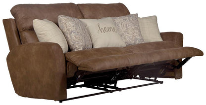 Catnapper - Justine Lay Flat Reclining Sofa in Burlap/Wheat - 3881181119172826 veiw 3