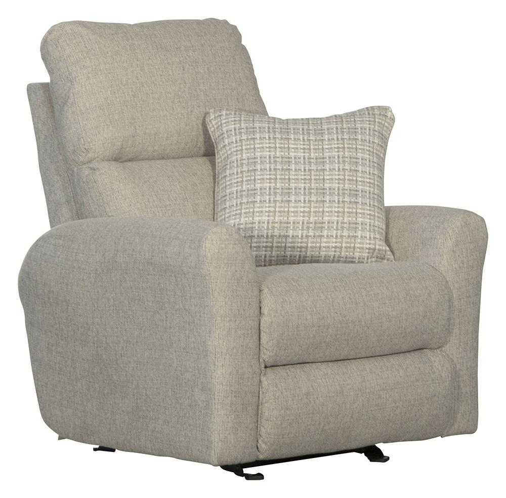 Catnapper - McPherson Power Lay Flat Recliner in Buff/Winter - 626107156146243038 veiw 1