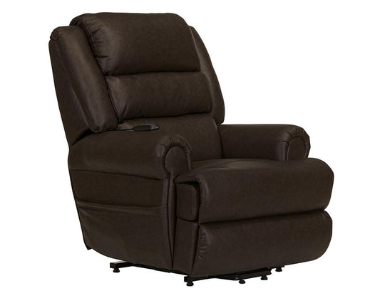 Catnapper - Muncy Power Lift Chaise Recliner w/Dual Motor & Zero Gravity in Walnut - 4800141949 veiw 1