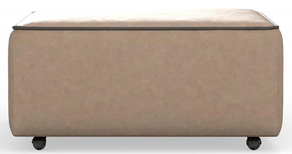 Catnapper - Nico Castered Cocktail Ottoman in Khaki/Walnut - 350-12/1419-38/1419-49 veiw 2