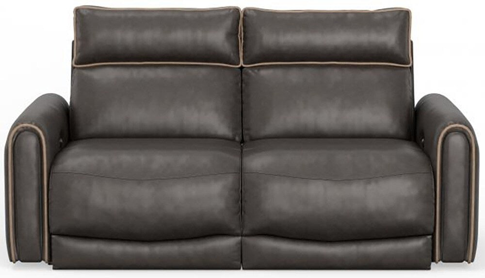 Catnapper - Nico Power Headrest Reclining Loveseat in Walnut/Khaki - 63502/1419-49/1419-38 veiw 5