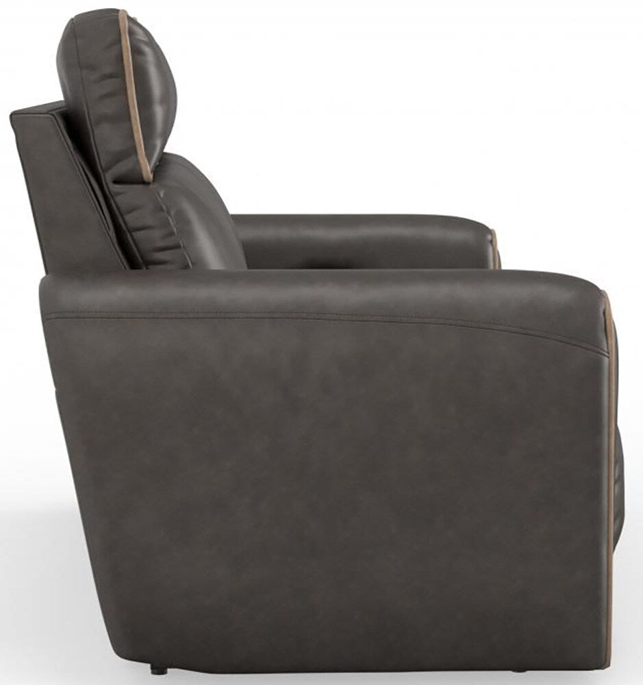 Catnapper - Nico Power Headrest Reclining Loveseat in Walnut/Khaki - 63502/1419-49/1419-38 veiw 7