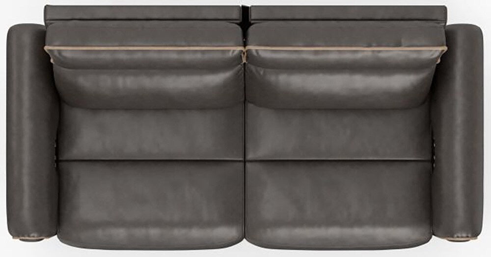 Catnapper - Nico Power Headrest Reclining Loveseat in Walnut/Khaki - 63502/1419-49/1419-38 veiw 10