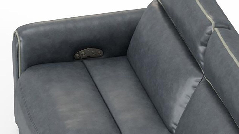 Catnapper - Nico Power Headrest Reclining Sofa in Twilight/Silver - 63501/1419-53/1419-18 veiw 7