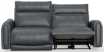 Catnapper - Nico Power Headrest Reclining Sofa in Twilight/Silver - 63501/1419-53/1419-18 veiw 10