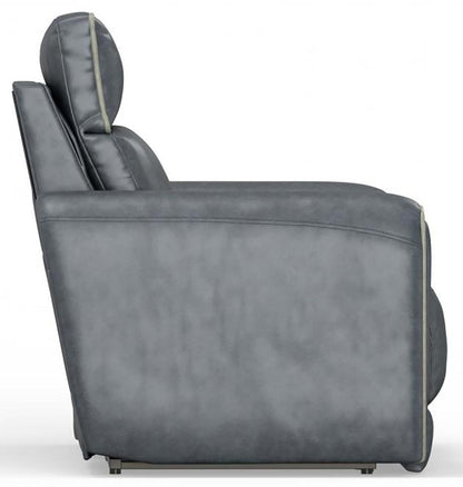 Catnapper - Nico Power Headrest Reclining Sofa in Twilight/Silver - 63501/1419-53/1419-18 veiw 11