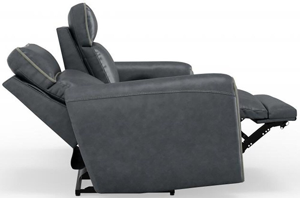Catnapper - Nico Power Headrest Reclining Sofa in Twilight/Silver - 63501/1419-53/1419-18 veiw 13