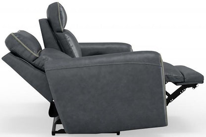 Catnapper - Nico Power Headrest Reclining Sofa in Twilight/Silver - 63501/1419-53/1419-18 veiw 13