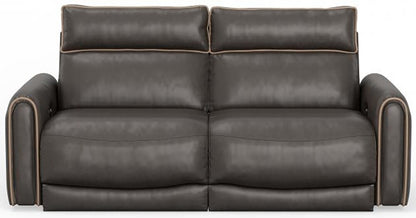 Catnapper - Nico Power Headrest Reclining Sofa in Walnut/Khaki - 63501/1419-49/1419-38 veiw 6