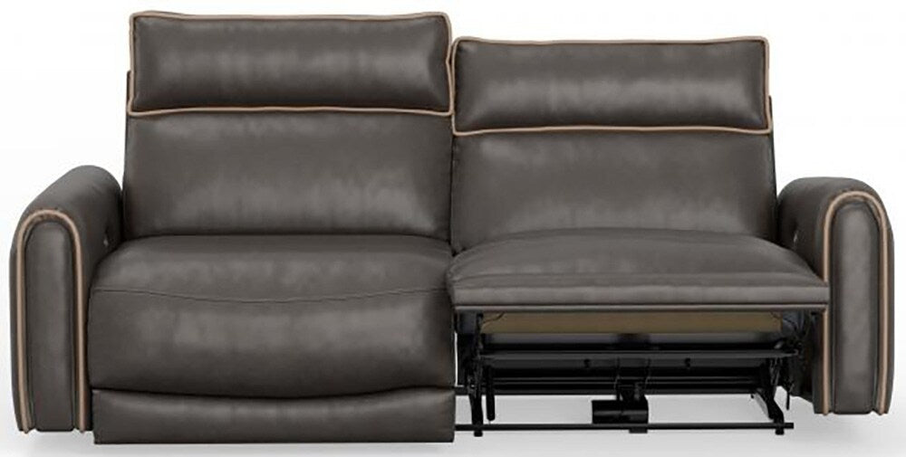 Catnapper - Nico Power Headrest Reclining Sofa in Walnut/Khaki - 63501/1419-49/1419-38 veiw 8