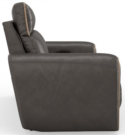 Catnapper - Nico Power Headrest Reclining Sofa in Walnut/Khaki - 63501/1419-49/1419-38 veiw 10