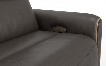Catnapper - Nico Power Headrest Reclining Sofa in Walnut/Khaki - 63501/1419-49/1419-38 veiw 14