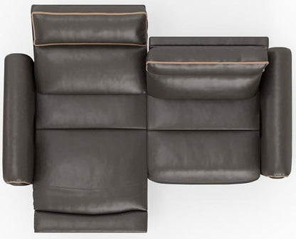 Catnapper - Nico Power Headrest Reclining Sofa in Walnut/Khaki - 63501/1419-49/1419-38 veiw 16