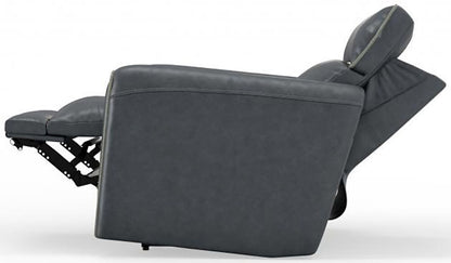 Catnapper - Nico Power Headrest Wall Hugger Recliner in Twilight/Silver - 63500-4/1419-53/1419-18 veiw 9