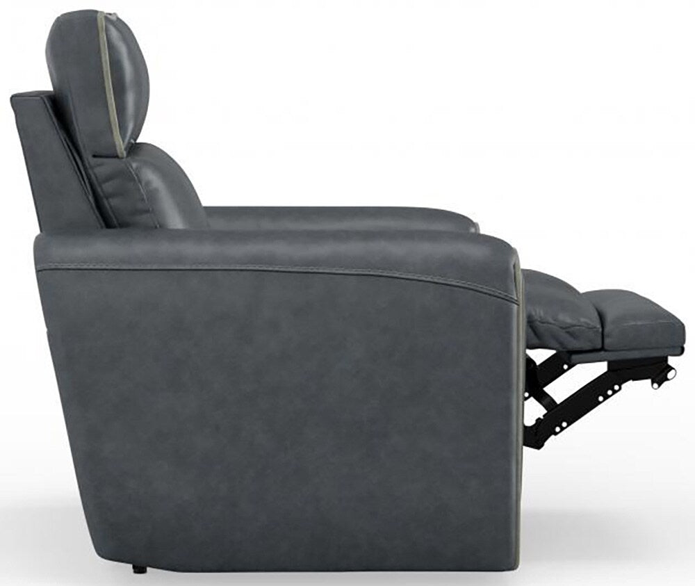 Catnapper - Nico Power Headrest Wall Hugger Recliner in Twilight/Silver - 63500-4/1419-53/1419-18 veiw 13
