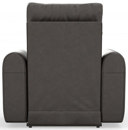 Catnapper - Nico Power Headrest Wall Hugger Recliner in Walnut/Khaki - 63500-4/1419-49/1419-38 veiw 3