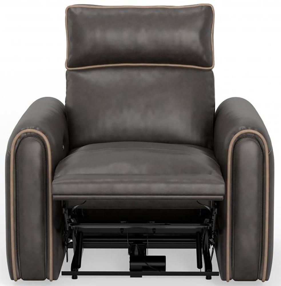 Catnapper - Nico Power Headrest Wall Hugger Recliner in Walnut/Khaki - 63500-4/1419-49/1419-38 veiw 10