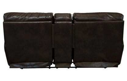 Catnapper - Nolan Power Extra Wide Reclining Console Loveseat w/ Storage & Cupholders in Godiva - 64049122329302329 veiw 4