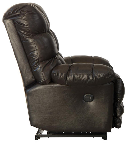 Catnapper - Piazza Power Lay Flat Recliner w/X-tra Comfort Footrest in Chocolate - 6477671283930839 veiw 5