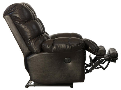 Catnapper - Piazza Power Lay Flat Recliner w/X-tra Comfort Footrest in Chocolate - 6477671283930839 veiw 6