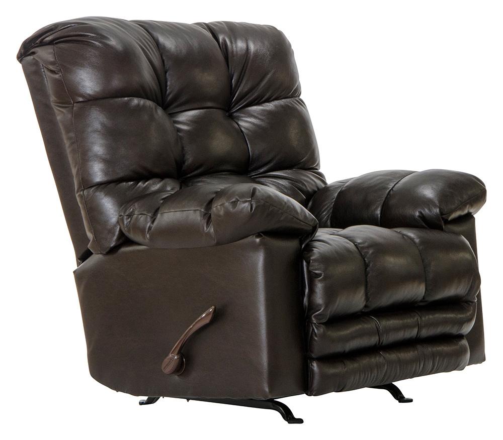 Catnapper - Piazza Rocker Recliner w/X-tra Comfort Footrest in Chocolate - 477621283930839 veiw 1