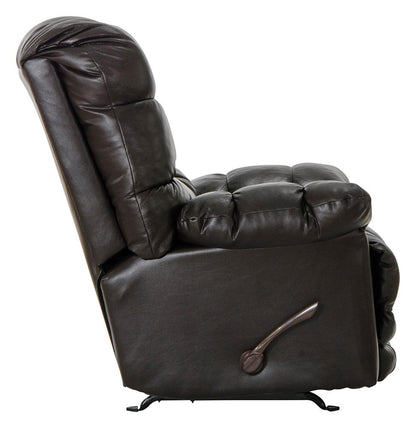 Catnapper - Piazza Rocker Recliner w/X-tra Comfort Footrest in Chocolate - 477621283930839 veiw 5
