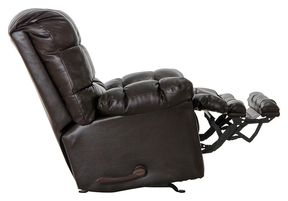 Catnapper - Piazza Rocker Recliner w/X-tra Comfort Footrest in Chocolate - 477621283930839 veiw 6