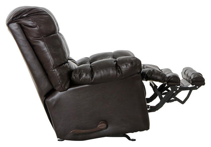 Catnapper - Piazza Rocker Recliner w/X-tra Comfort Footrest in Chocolate - 477621283930839 veiw 6
