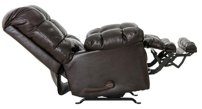 Catnapper - Piazza Rocker Recliner w/X-tra Comfort Footrest in Chocolate - 477621283930839 veiw 7