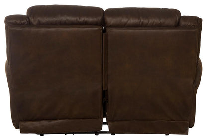Catnapper - Pickett Power Headrest Power Reclining Loveseat in Walnut - 63132117629127629 veiw 3