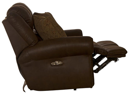 Catnapper - Pickett Power Headrest Power Reclining Loveseat in Walnut - 63132117629127629 veiw 6