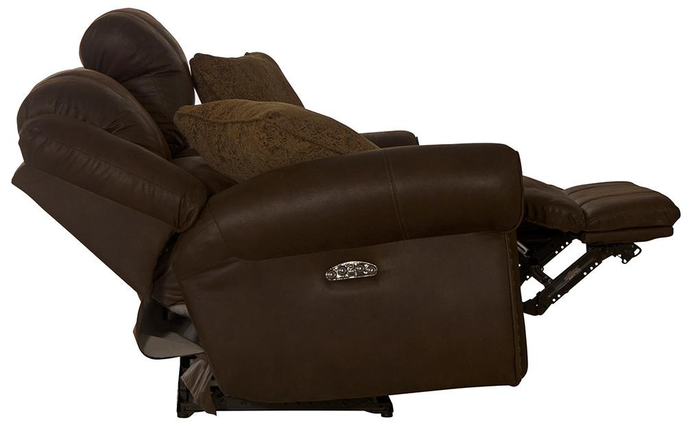 Catnapper - Pickett Power Headrest Power Reclining Loveseat in Walnut - 63132117629127629 veiw 7
