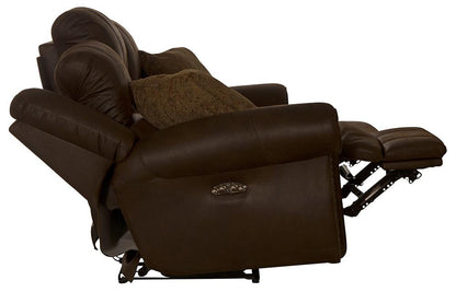 Catnapper - Pickett Power Headrest Power Reclining Sofa in Walnut - 63131117629127629 veiw 9