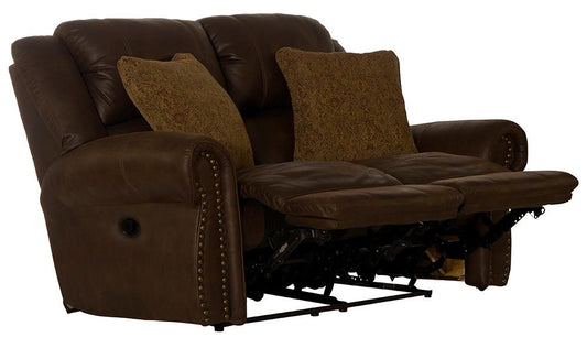 Catnapper - Pickett Rocking Reclining Loveseat in Walnut - 31322117629127629 veiw 2
