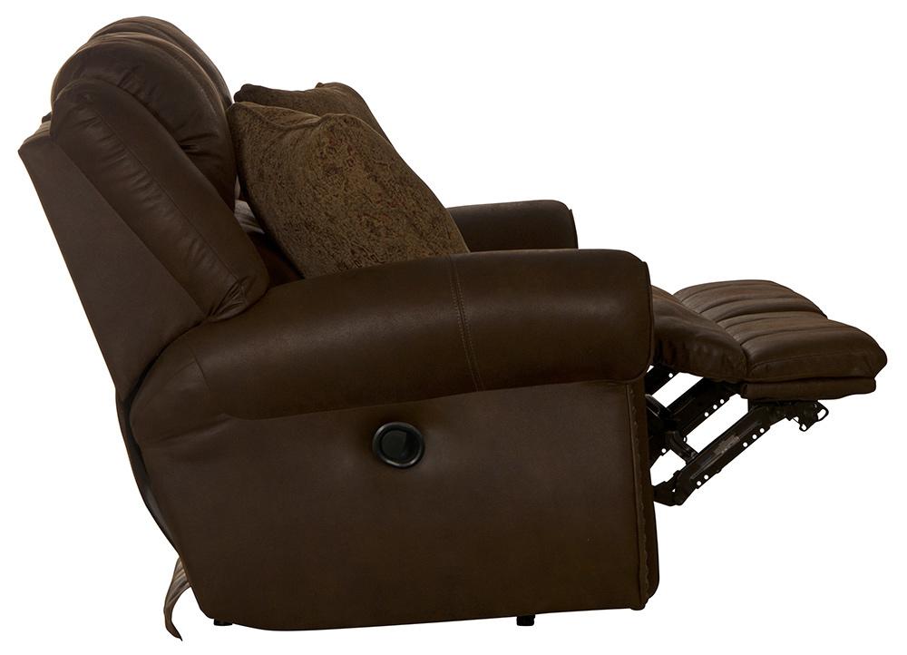 Catnapper - Pickett Rocking Reclining Loveseat in Walnut - 31322117629127629 veiw 3