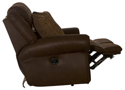 Catnapper - Pickett Rocking Reclining Loveseat in Walnut - 31322117629127629 veiw 3