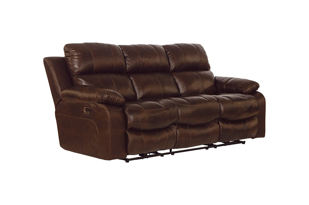 Catnapper - Positano Power Reclining Sofa in Cocoa - 64991/1268-09/3068-09 view 1