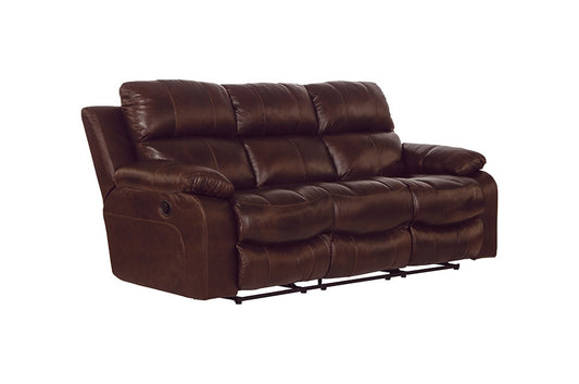 Catnapper - Positano Reclining Sofa in Cocoa - 49911268930689 veiw 1