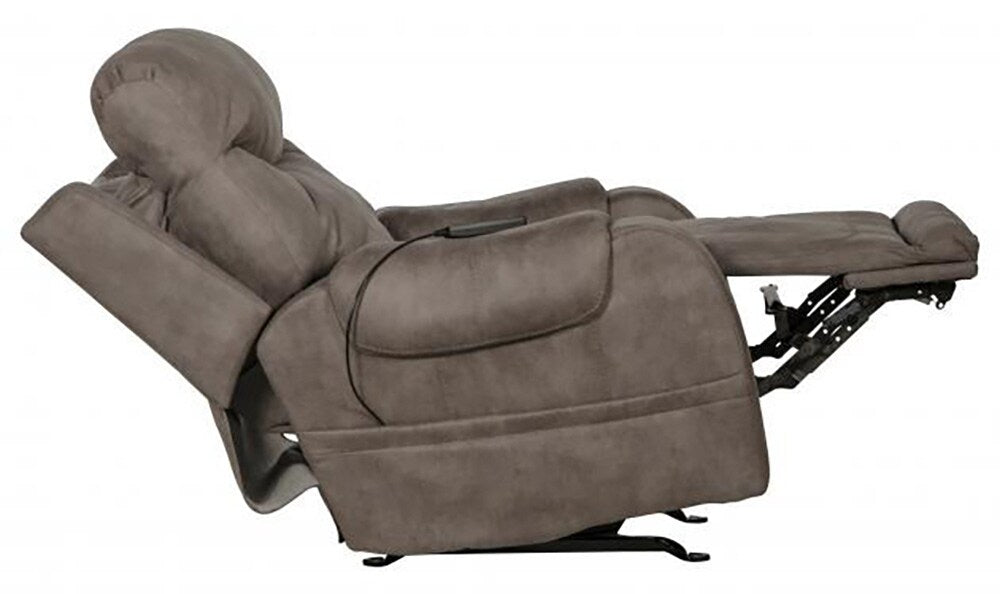 Catnapper - Recharger Power Headrest Power Rocker Recliner w/CR3 Heat/Massage/Lumbar in Charcoal - 64102-2/1428-68 veiw 8