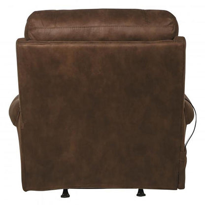 Catnapper - Recharger Power Headrest Power Rocker Recliner w/CR3 Heat/Massage/Lumbar in Chocolate - 64102-2/1428-79 veiw 3